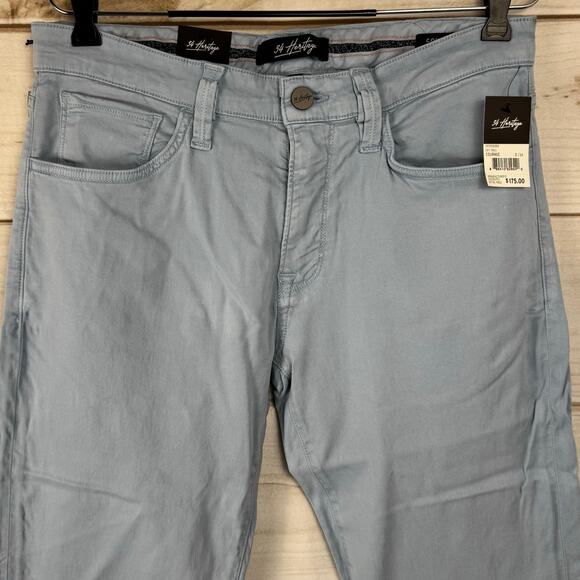 34 Heritage Courage Sky Twill Tencel Soft Mid Rise Straight Leg Pants Size 31x34 - Picture 5 of 15